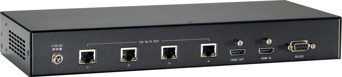 LevelOne HVE-9214T AV transmitter Zwart