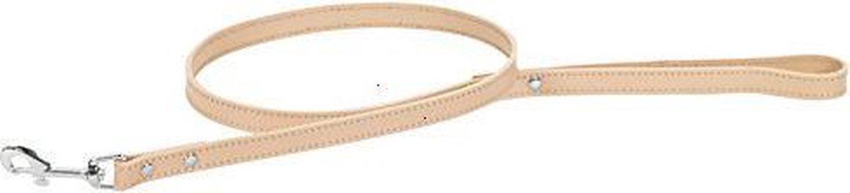 CHAPUIS SELLERIE SLA034 Guinzaglio per cani in similpelle naturale - Larghezza 20 mm - Lunghezza 1 m - Misura M