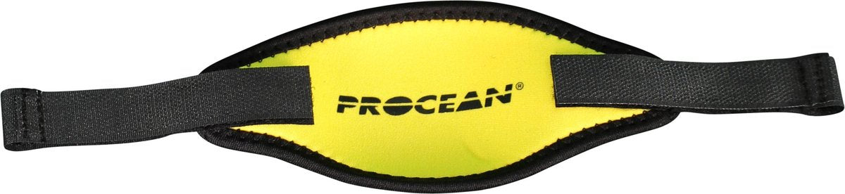 Procean maskerbandje duikbril geel