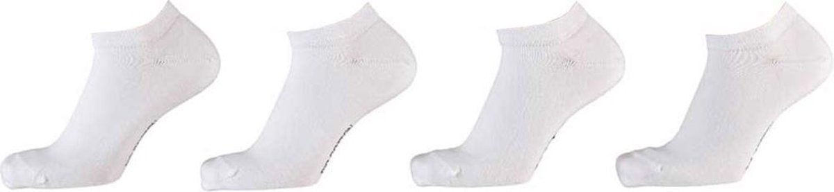 8-Pack Biologisch Katoenen Sneakersokken 158490000 Apollo - Unisex - wit - 39-42