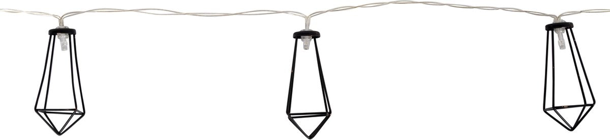 Bo-Camp Lichtketting - Galvin - Draadlantaarn - 10 LED - Zwart
