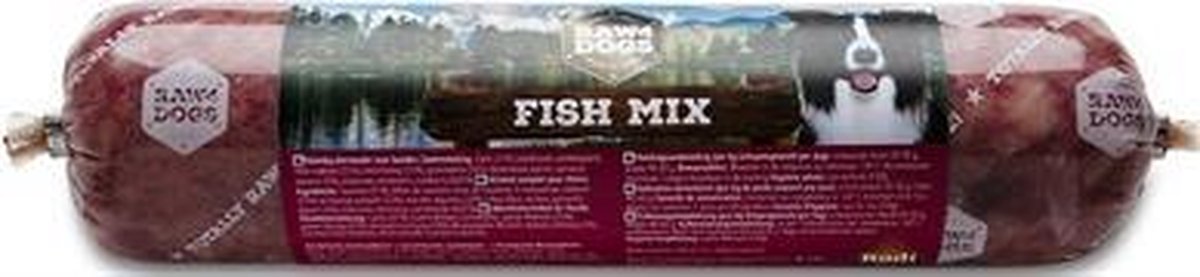 Raw4dogs worst fish mix - 1500 gr - 1 stuks