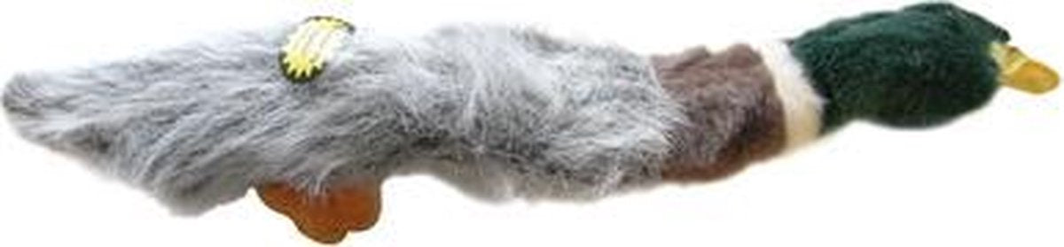 Happy pet pluche empty nester wilde eend - 47x10x6 cm - 1 stuks