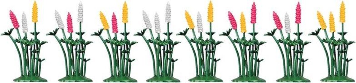 Busch - 8 Stauden Zierlupinen (7/19) * - BU9793 - modelbouwsets