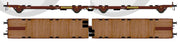Nme - Vlakwagen Laads/laaps Twa 1060 Bruin (Nme530652) - modelbouwsets