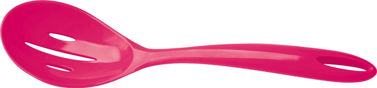 Zak!Designs Splice Opscheplepel - Incl. Gaatjes - Melamine - 31 cm - Berry