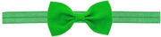 Baby haarband Strik - Donker Groen