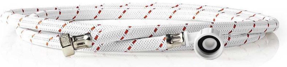 Nylon Toevoerslang | 1/2'' Recht - 3/4'' Gehoekt | 10 Bar | 90 °C | 2