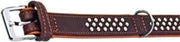 Flamingo Halsband Rondo KN Bruin - Bruin - 57 cm x 35 mm