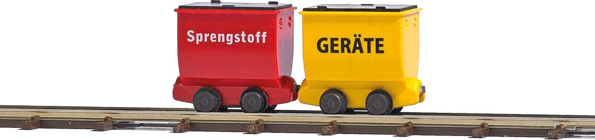 Busch - 2 Loren Gerate/sprengstoff (7/20) * - BU12261 - modelbouwsets