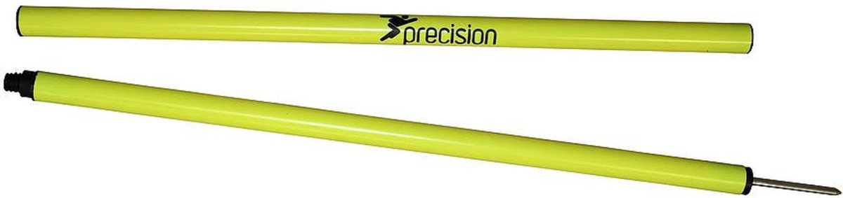 Precision Grenspalen 85 Cm Pvc Geel 2-delig