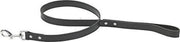 CHAPUIS SELLERIE SLA036 Guinzaglio per cani - Similpelle nero - Larghezza 20 mm - Lunghezza 1 m - Misura M