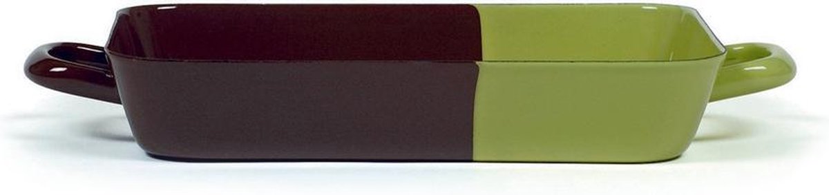 Ovenschaal - 29 x 18 cm - Chocolade Pistache Met handgreep - 29 cm