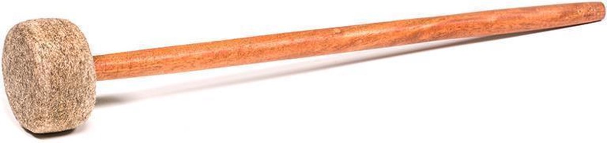 Klankschalen viltklopper medium - 4.8x3x28 - Â±35 - Vilt - Hout - M