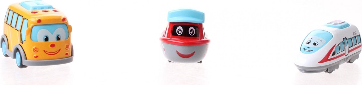 Toys Amsterdam Voertuigenset Mini Club 7 Cm Junior 3-delig