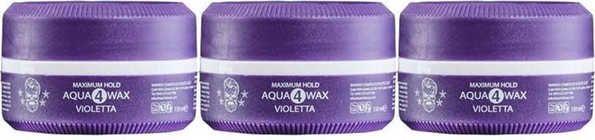 BANDIDO AQUA WAX 4 VIOLETA 3 STUKS