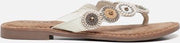 Lazamani Slippers wit - Maat 37