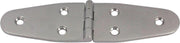 Staartscharnier - 145x38x2 - Rvs 304 - Knoop boven