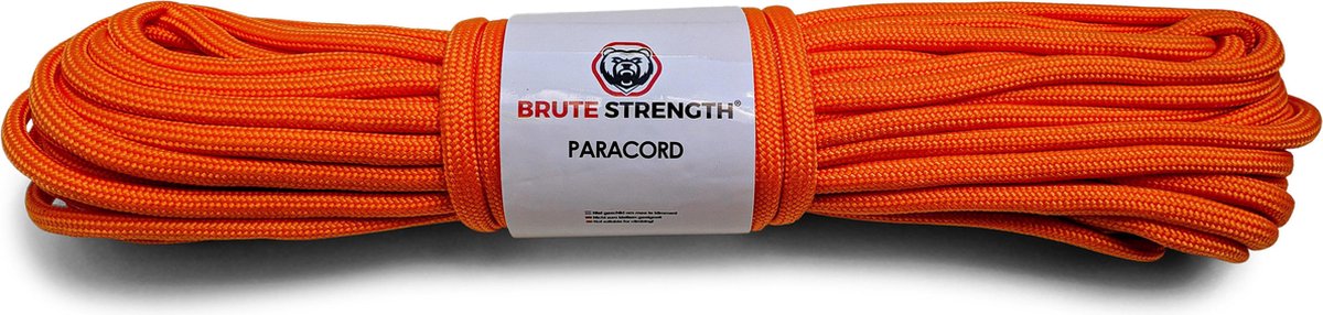 Paracord - Touw - 4 mm - 40 meter - Oranje - 250 kg breekracht