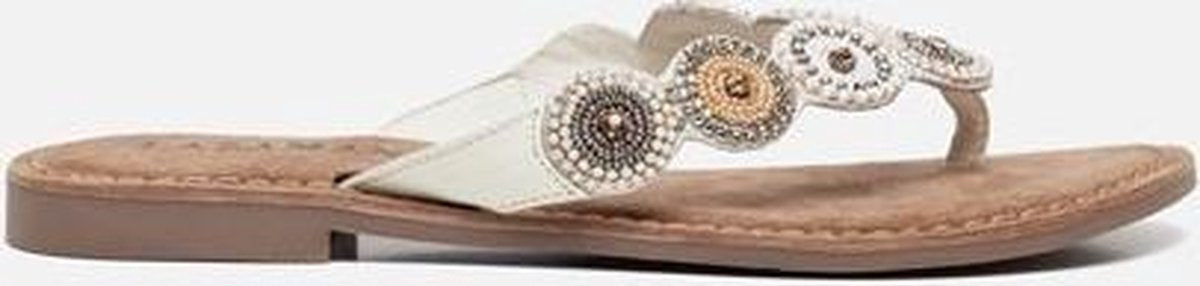 Lazamani Slippers wit - Maat 40
