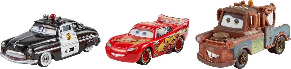 Disney Pixar Cars Die-Cast Vehicle 3-Pack