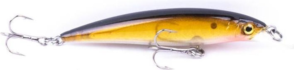 Viper Slim-Jack - Plug - Gold Shiner - 8cm - Goud