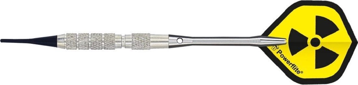 Bull's Mission Chrome Plated Brass Softtip 14 G - Dartpijlen