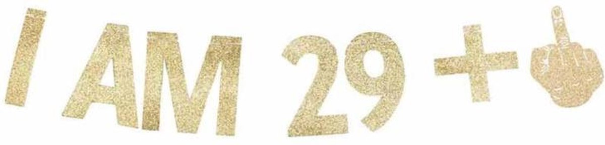 I AM 29+ slinger | Feest - Verjaardag