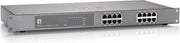 LevelOne GEP-1622 Unmanaged Gigabit Ethernet (10/100/1000) Grijs Power over Ethernet (PoE)