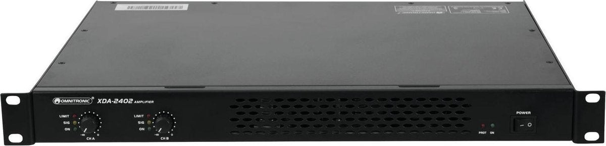 OMNITRONIC XDA-2402 Class D Versterker