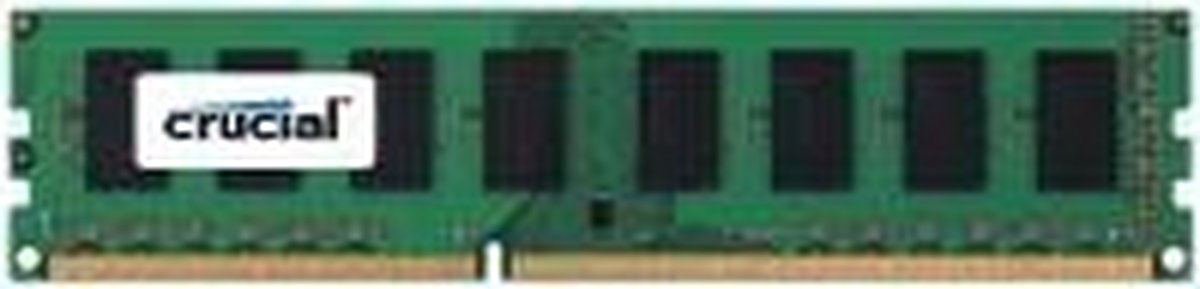 Crucial PC3-12800 geheugenmodule 4 GB DDR3 1600 MHz