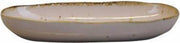 Supervintage Kitchen Trend Stoneware servies | schaal ovaal mini  |Lichtroze |  7 x 15 cm  | Aardewerk