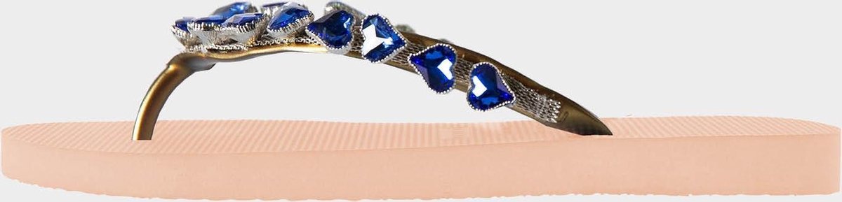 Uzurii Heart Blue dames slippers
