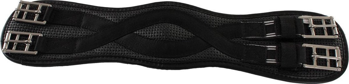 Horka Dressuursingel  Shaped - Black-silver - 50 Cm