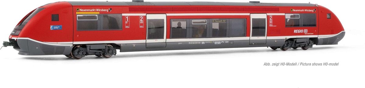 Arnold - Db Ag Diesel Railcar Cl. 641 Red Nm-wb 641 029- Vi - ARN-HN2454 - modelbouwsets