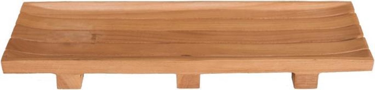 Grote Shampoo Bar / Zeep Houder van Mahonie Hout