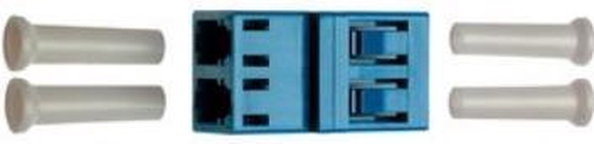 Telegärtner J08071A0000 Connector voor glasvezelkabels Blauw