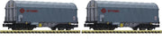 Fleischmann 837927 2-delig Set: schuifhuifwagens
