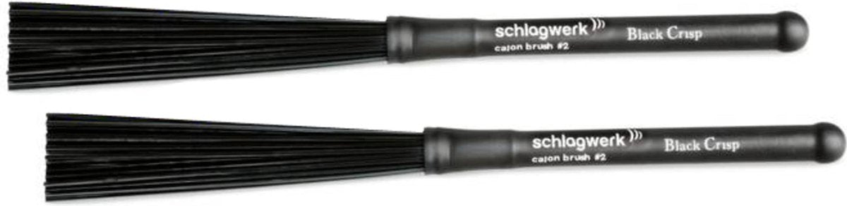 BRC 02 Cajon Brush #2 zwart Crisp