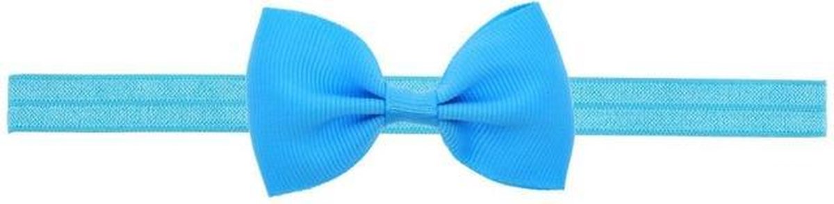 Baby haarband Strik - Blauw