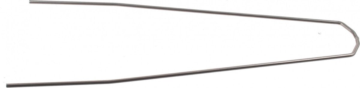Batavus Spatbordstang Rvs Gebogen 28 Inch (55 Mm) Zilver