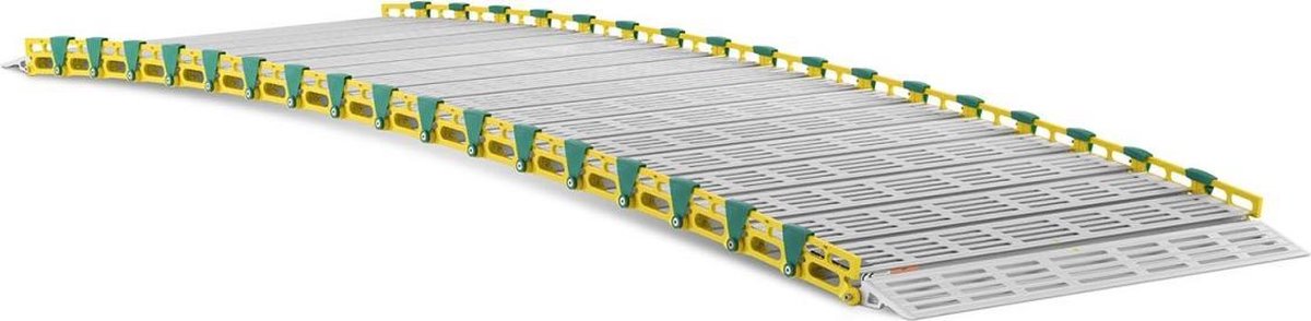 MSW Aluminium oprijplaat - draagbaar - 500 kg - 3000 x 914 mm