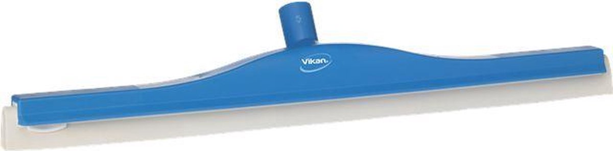 Vikan 77643 klassieke vloertrekker blauw 60cm met flexibele nek en witte cassette