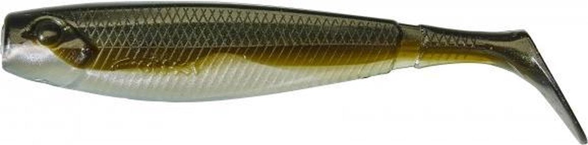 Gunki shads g'bump 10.5 cm brown shiner - 5 stuks