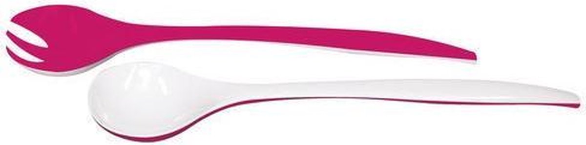 Zak!Designs Twotone Saladebestek - 29 cm - Raspberry