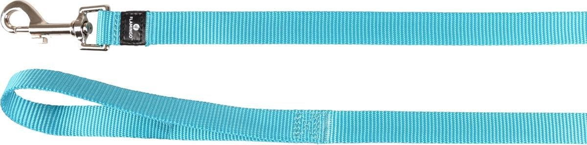 Looplijn ziggi turquoise 130 cm 20 mm Flamingo