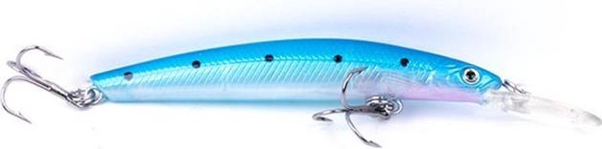 Viper Smelt - Plug - Blue Mackrel - 7cm - Wit