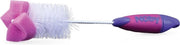 Nuby Flessen- En Speenborstel 34 Cm Roze/paars