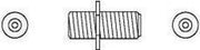 Deltac Adapter F-conn. contra - F-conn. contra