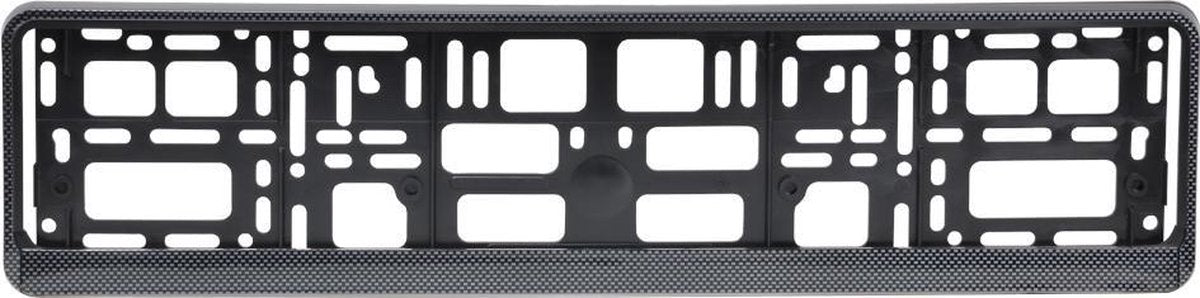 Kentekenplaat houder carbon